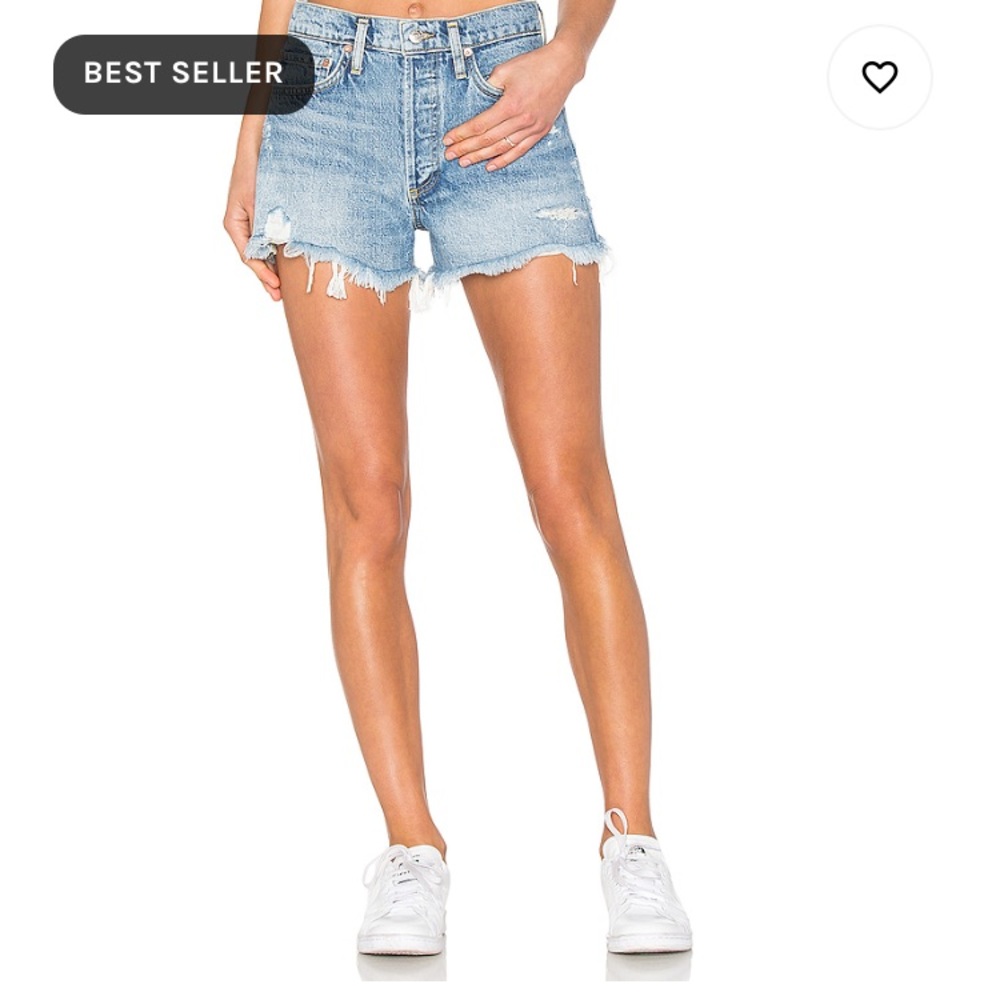 Agolde Parker Vintage denim shorts